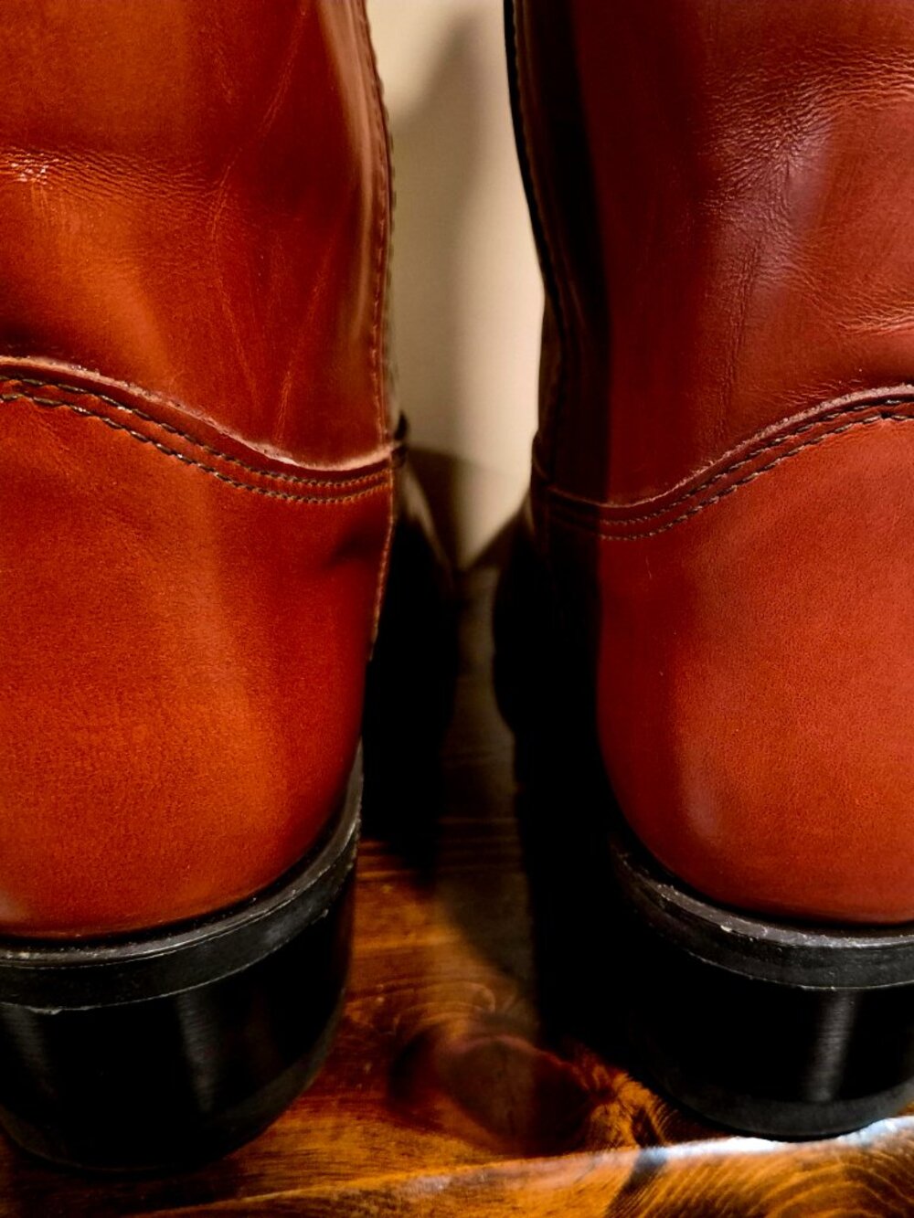 Double H Steel Toe Cowboy Boots 10.5 EE - Picture 3 of 5